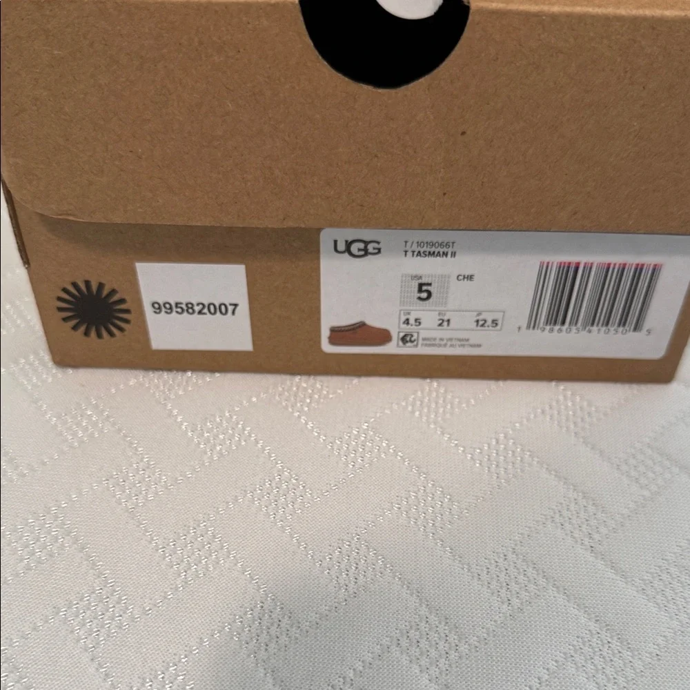 UGG Tasman II Chestnut Slip-Ons - Picture 2 of 5